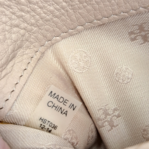 TORY BURCH MARION CONTINENTAL LEATHER WHIPSTITCH DETAIL WALLET & DUST BAG - Picture 12 of 16